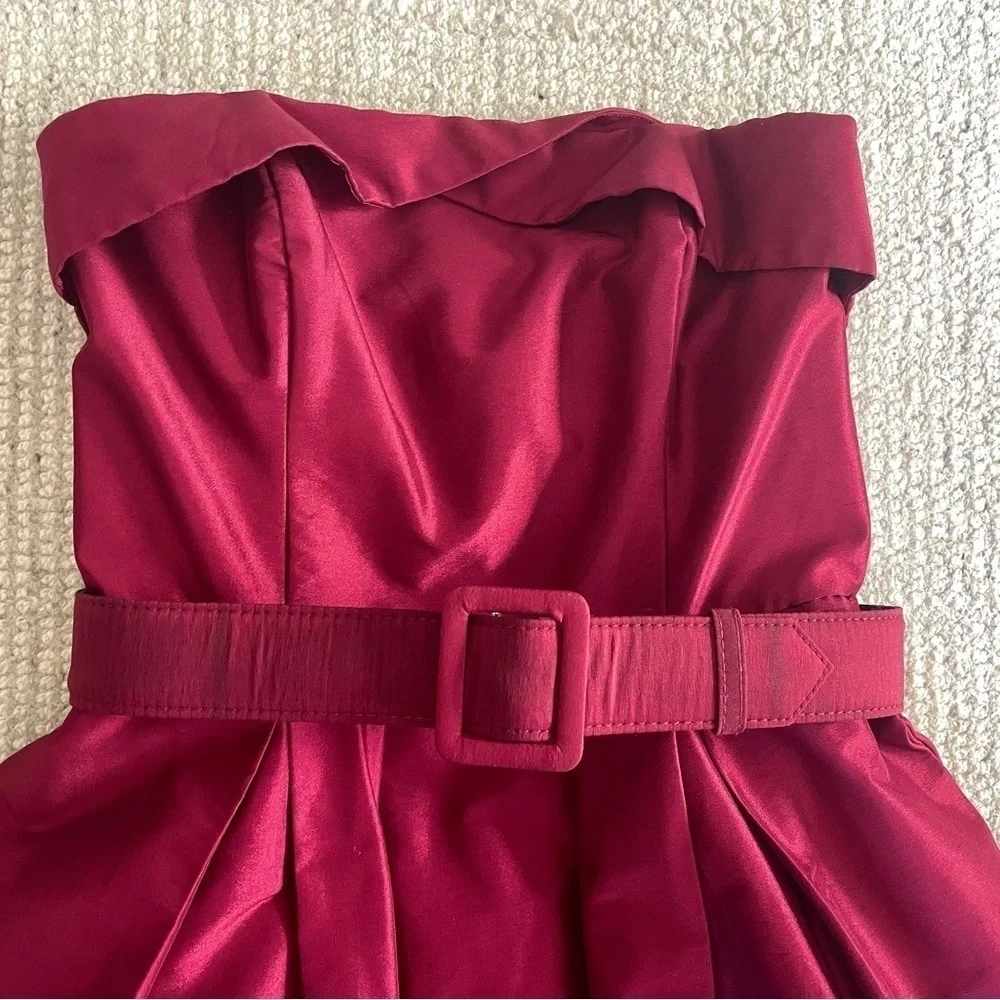 WHBM Red Formal Dress Size 00 - Picture 13 of 15